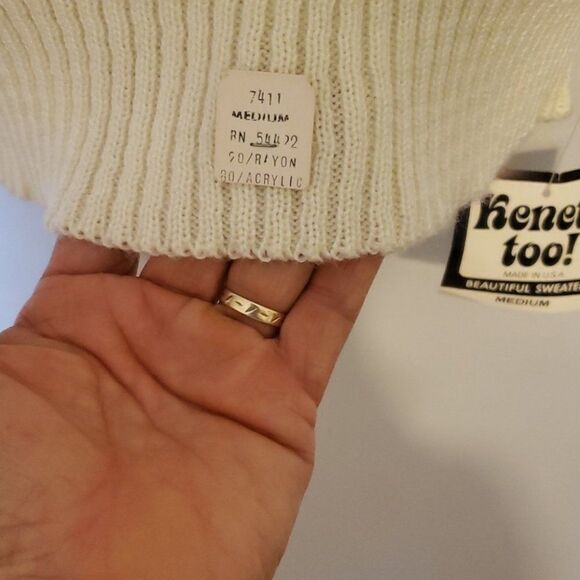 Keneth to! Vintage sweater size m - Picture 2 of 9